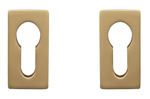 Накладка на целиндр X1-EH GOLD SB (матовое золото)